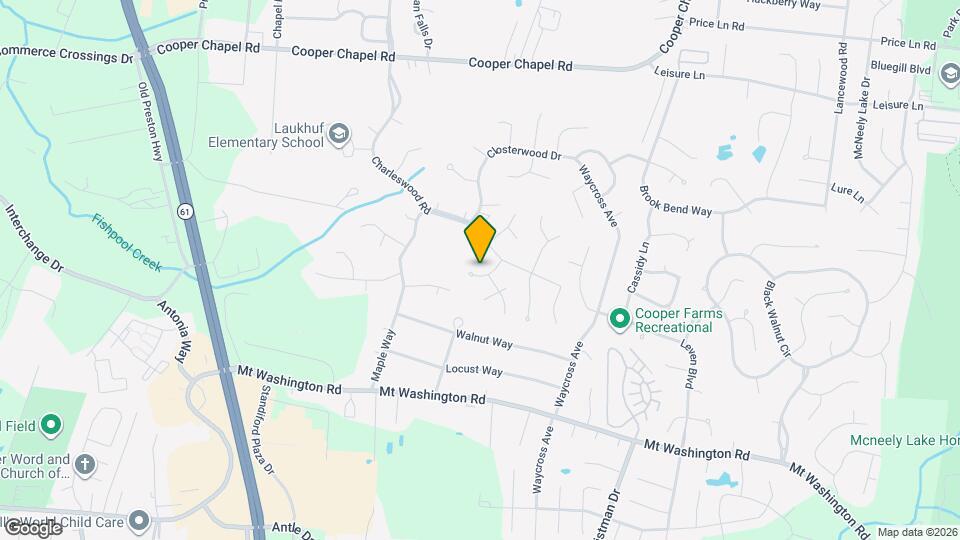 5509 Woodcross Pl Map and Location Details