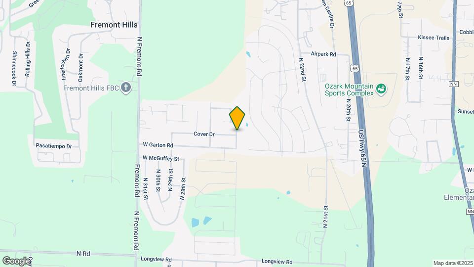 4014 N Grassland Dr Map and Location Details