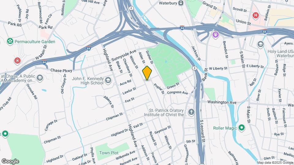 415 Wilson St Map and Location Details