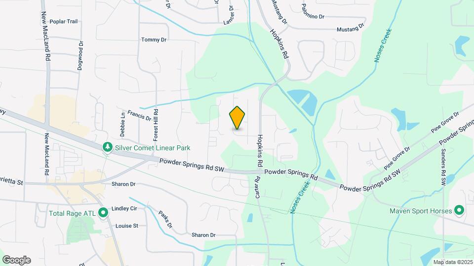 3620 Ashley Woods Dr Map and Location Details
