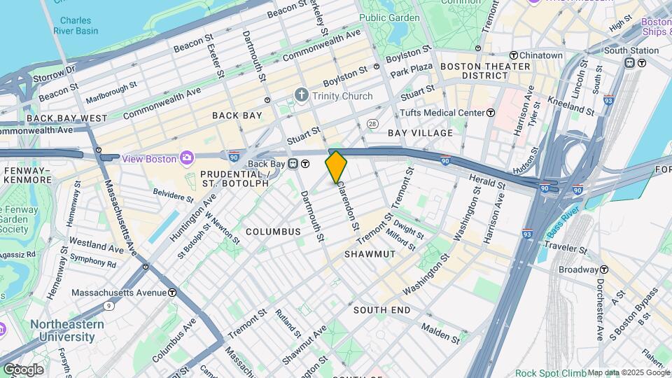 104 Chandler St, Unit 5 Map and Location Details