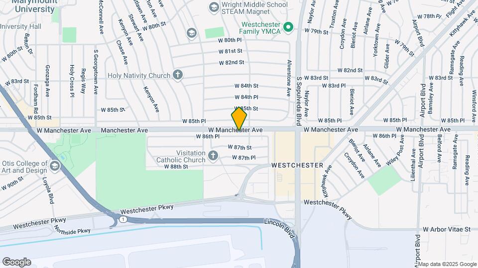 6461 W 86th Pl Map and Location Details