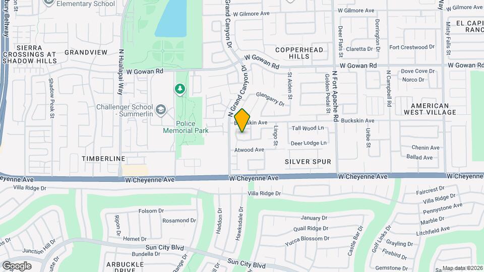 9644 Bending River Ave Mapa y Detalles de la Ubicación