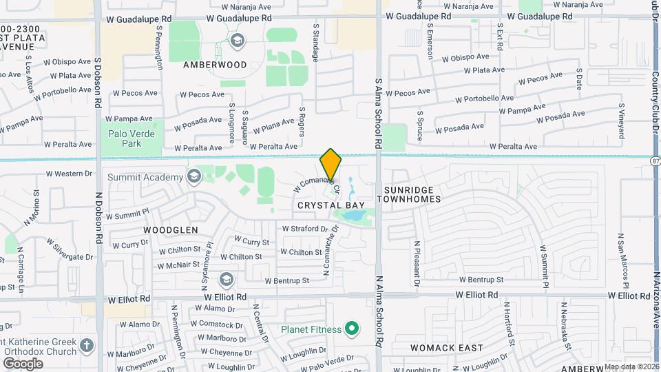 3431 N Apache Cir Map and Location Details