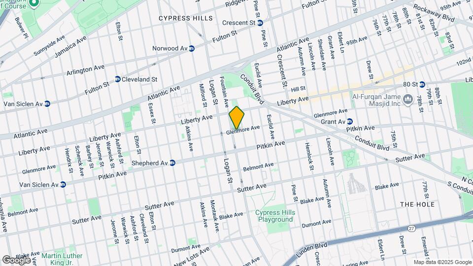 942 Glenmore Ave Map and Location Details