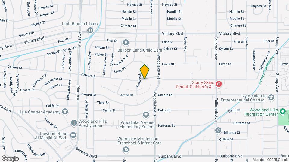 23264 Calvert St Map and Location Details