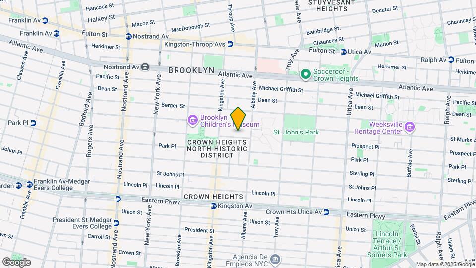 1095 Prospect Pl Mapa y Detalles de la Ubicación