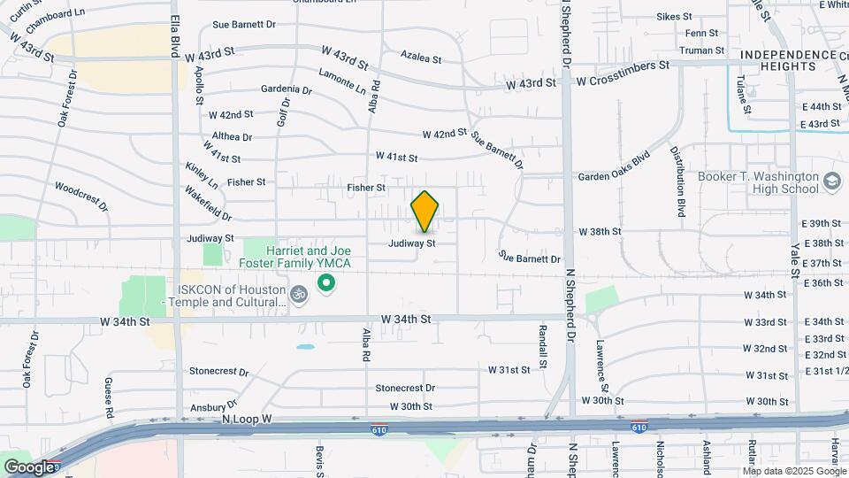 830 Judiway St Map and Location Details