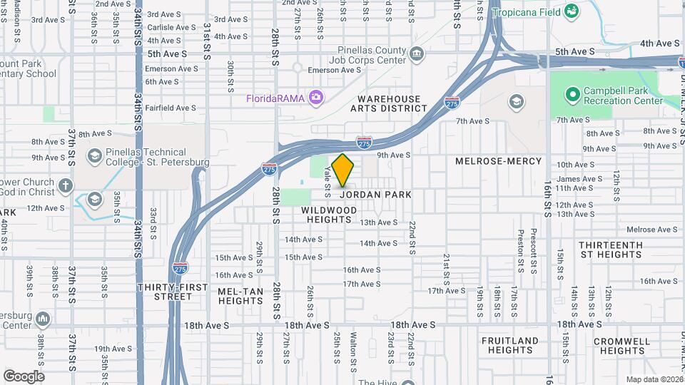2500 11th Ave S Map and Location Details
