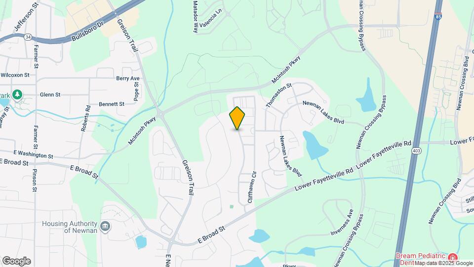 289 Cliffhaven Cir Map and Location Details