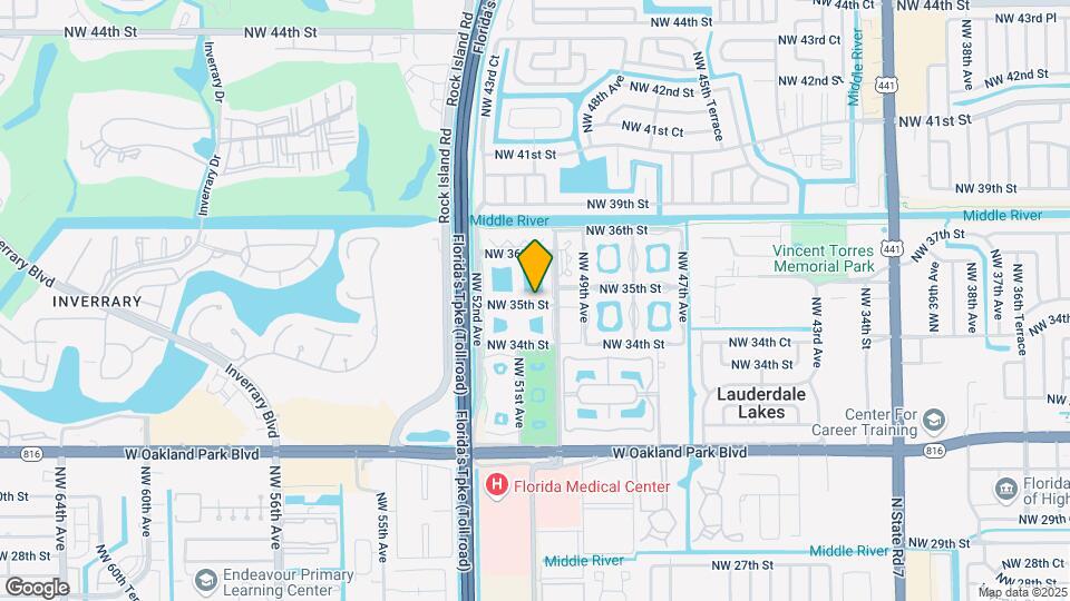 5003 NW 35th St Map and Location Details