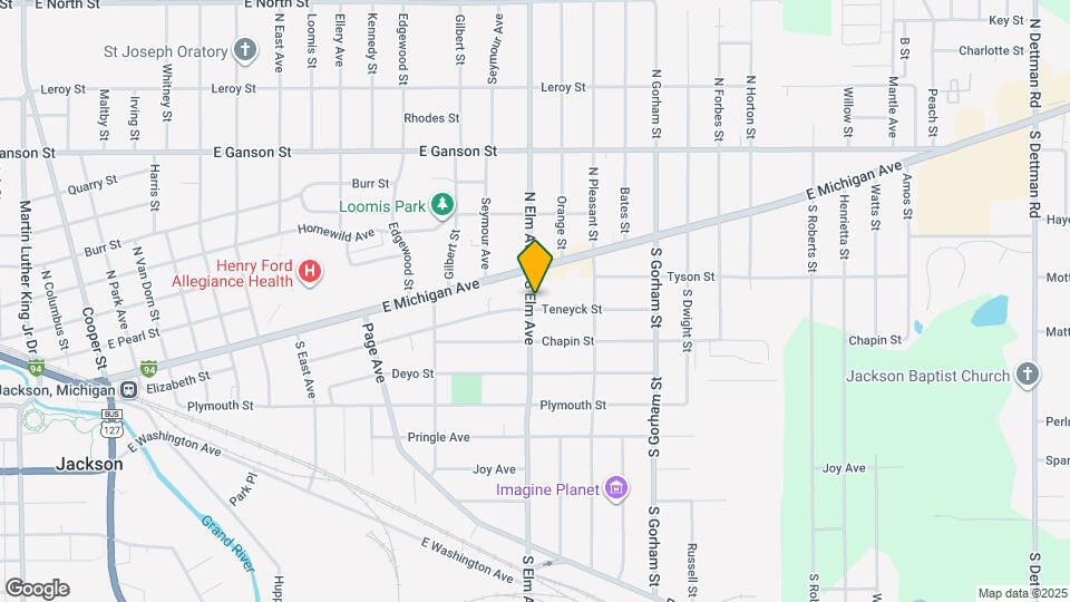 119 S Elm Ave Map and Location Details