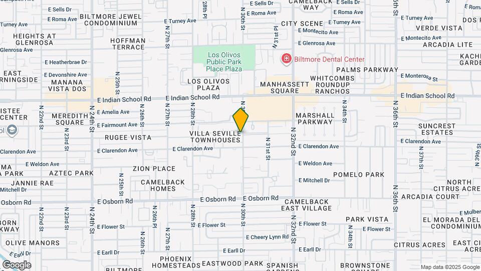 3812 N 30th St Map and Location Details