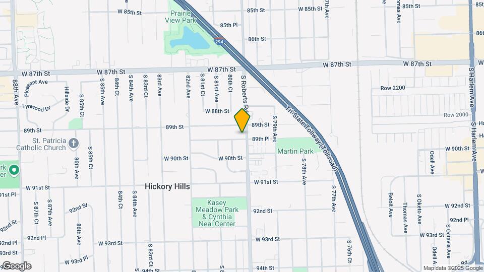 8918 S Roberts Rd Map and Location Details