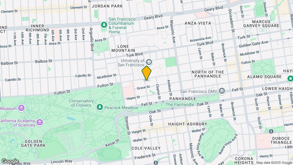 28 Cole St Mapa y Detalles de la Ubicación