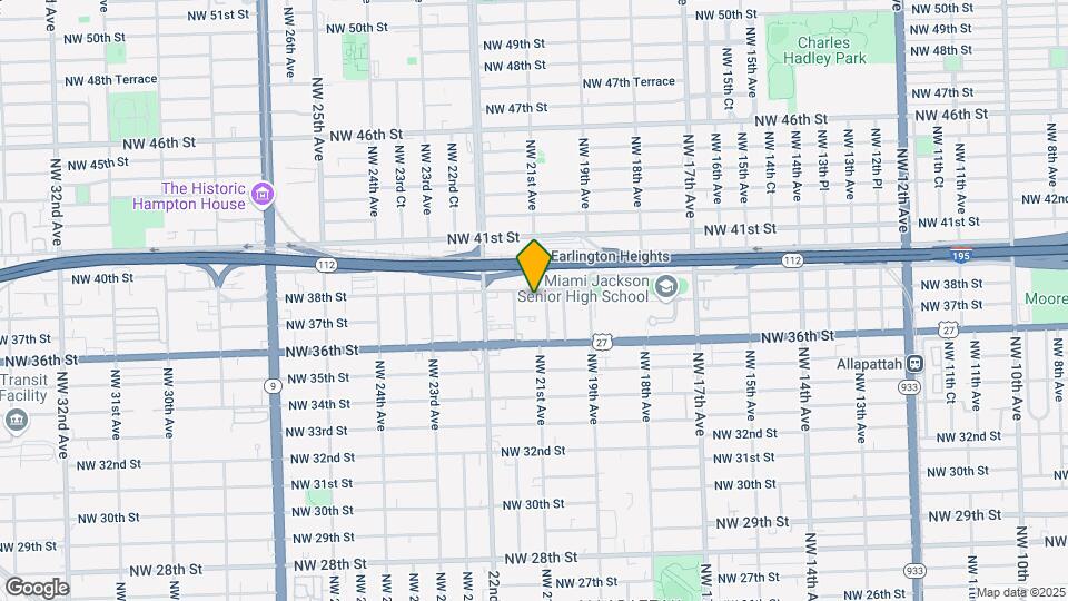 2104 NW 38th St Map and Location Details