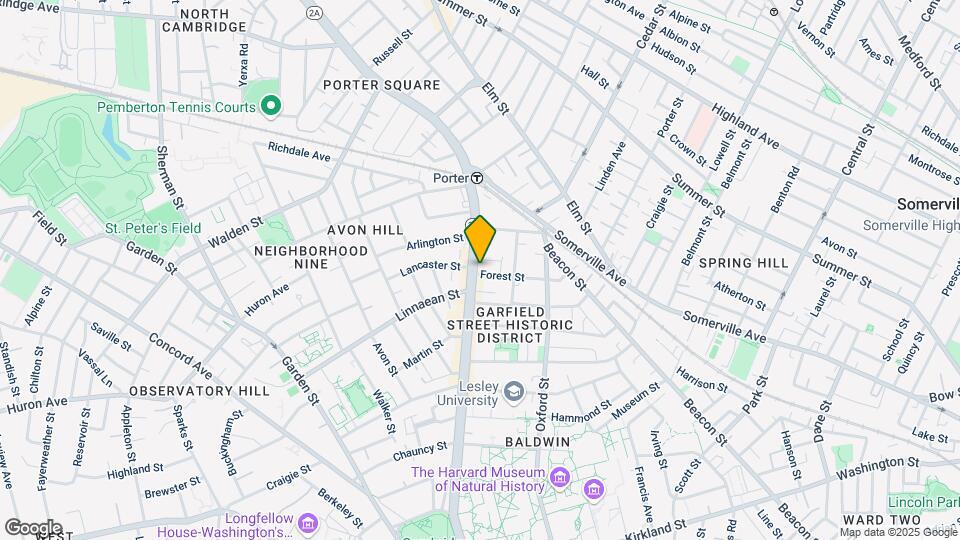 1 Forest St, Unit forest st cambridge Mapa y Detalles de la Ubicación