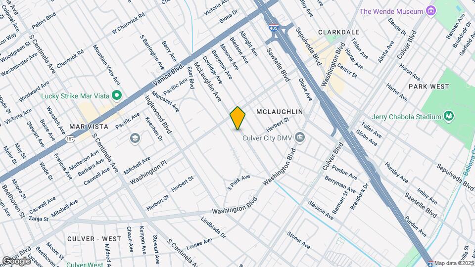 4043 McLaughlin Ave Mapa y Detalles de la Ubicación