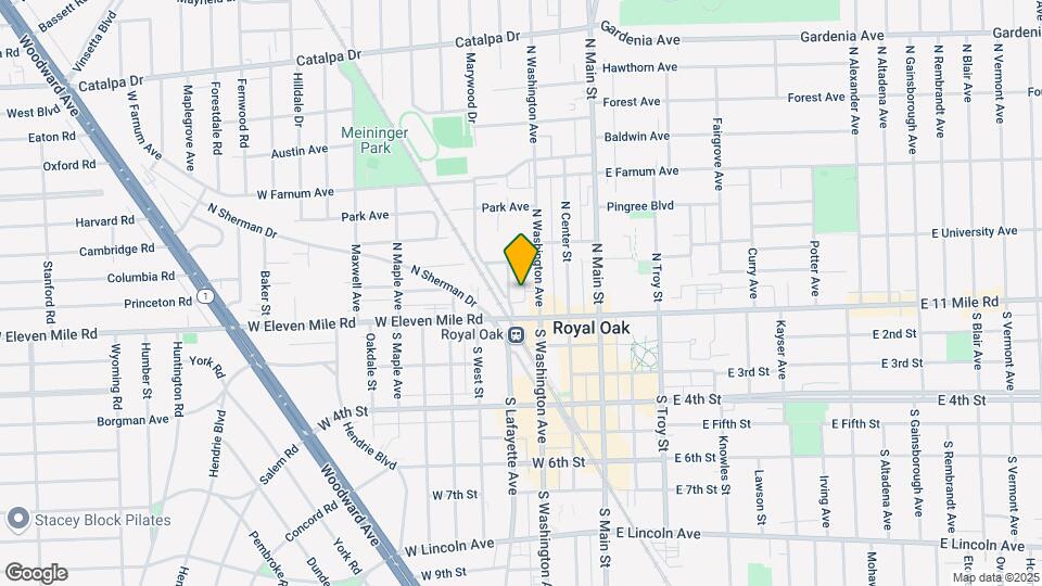 122 N Lafayette Ave Map and Location Details