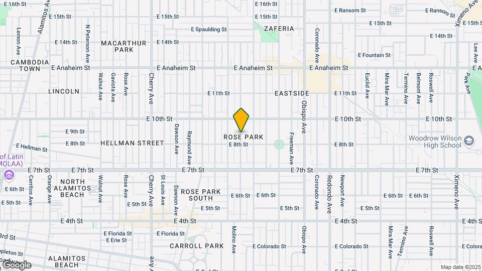 832 Ohio Ave Map and Location Details