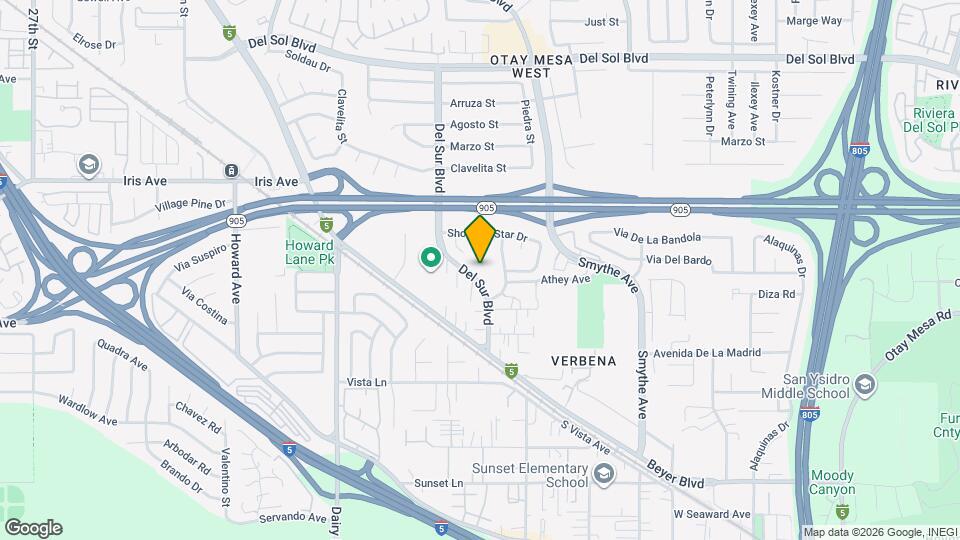 1696 Shooting Star Ct Map and Location Details