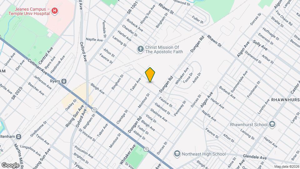 1230 Napfle Ave Map and Location Details