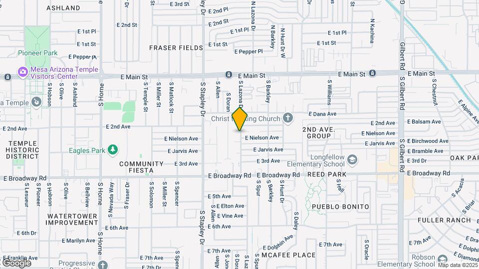 232 S Lazona Dr Map and Location Details
