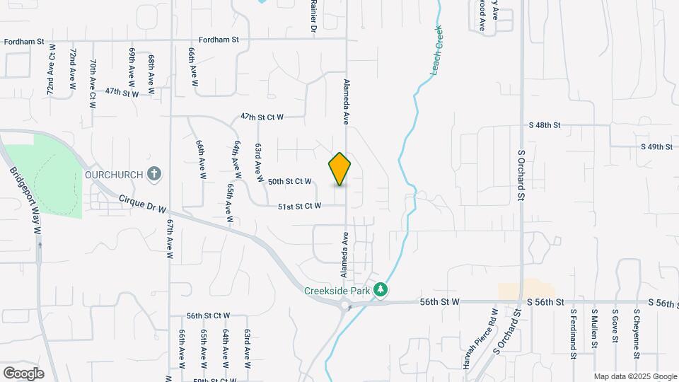 5021 59th Ave Ct W Map and Location Details