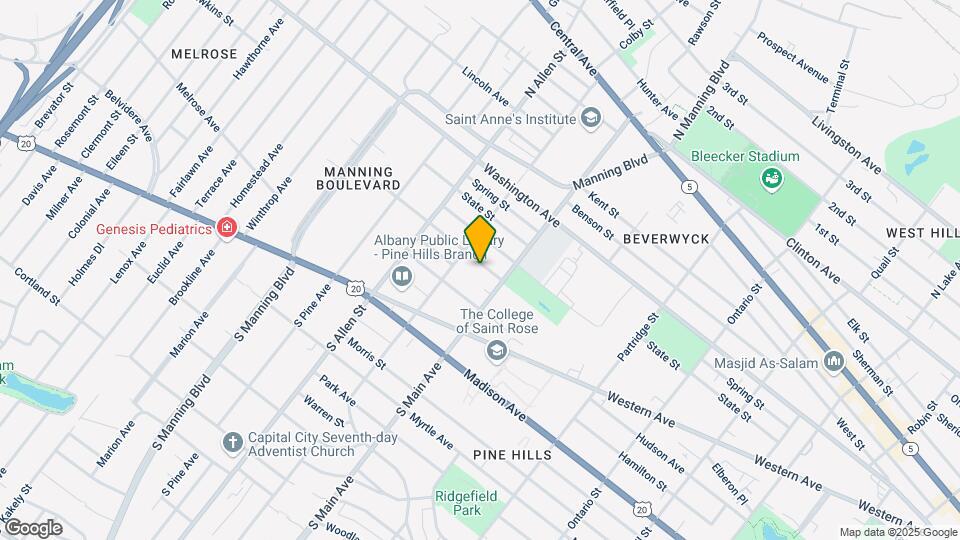 800 Lancaster St Mapa y Detalles de la Ubicación