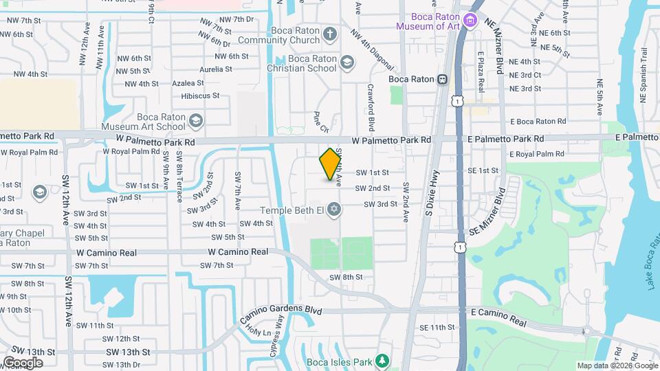421 SW 2nd St Map and Location Details