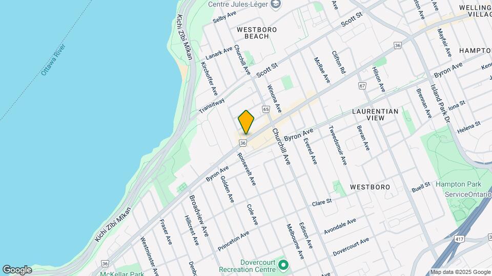 383 Richmond Rd Map and Location Details