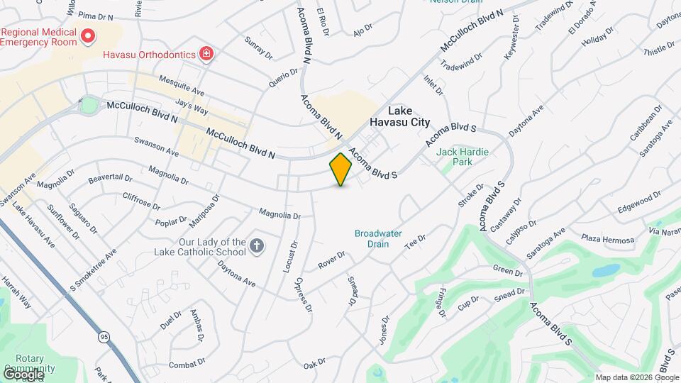 2160 Swanson Ave, Unit #1 Mapa y Detalles de la Ubicación
