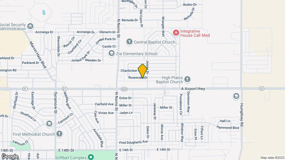 413 Rosewood Dr Map and Location Details