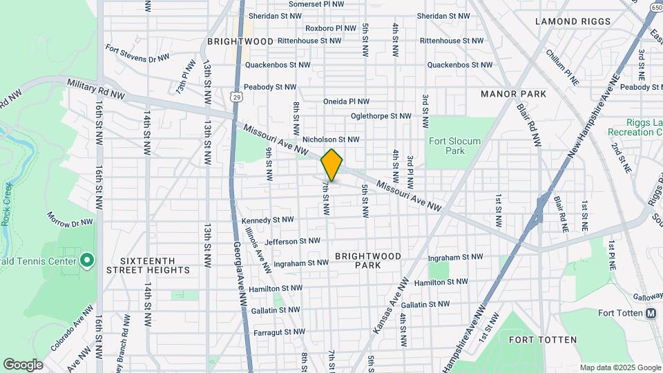 5611 7th St NW Map and Location Details