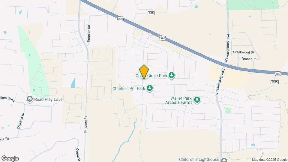 1239 Juniper Dr Map and Location Details