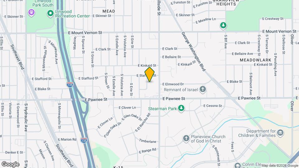 2338 S Alameda Pl Map and Location Details