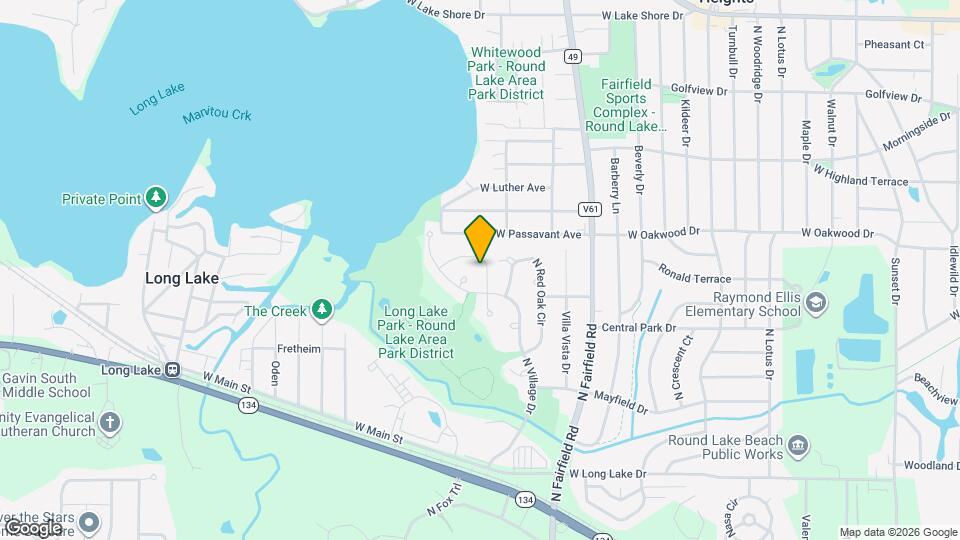 1250 N Split Oak Cir Map and Location Details