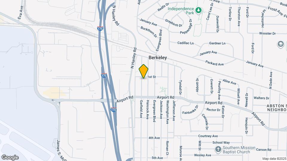 6250 Garfield Ave Map and Location Details