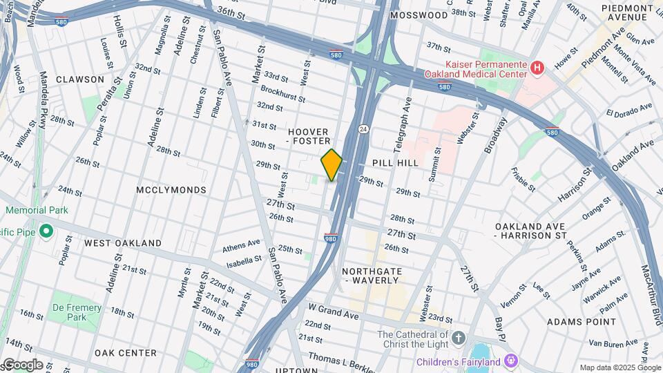 638 28th St Map and Location Details
