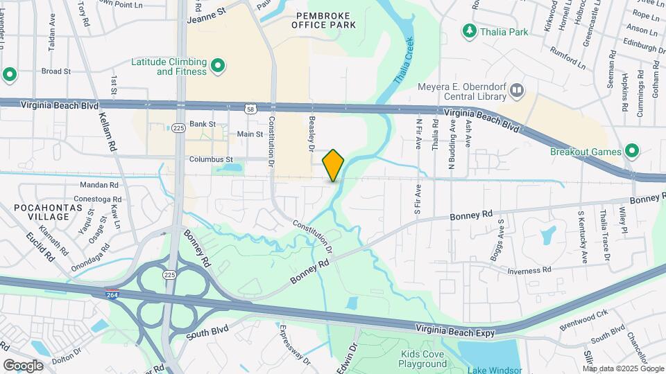 4401 Segovia Ct Map and Location Details