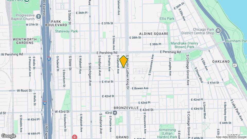 4008 S King Dr Map and Location Details