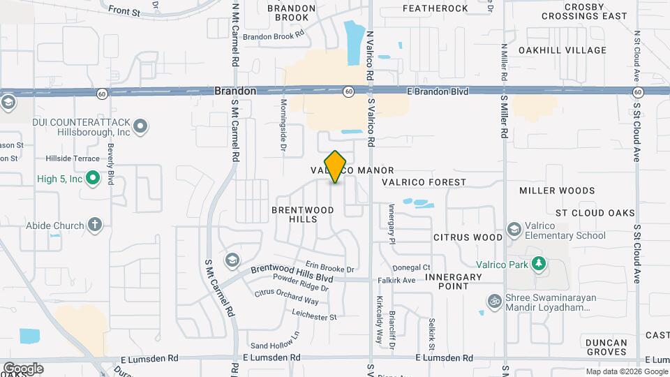 621 Sand Ridge Dr Mapa y Detalles de la Ubicación