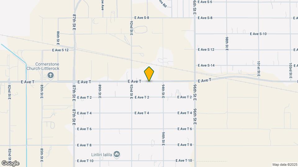 9306 E Ave T 6 Map and Location Details