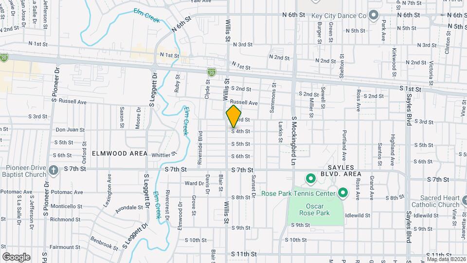 3226 S 4th St Map and Location Details