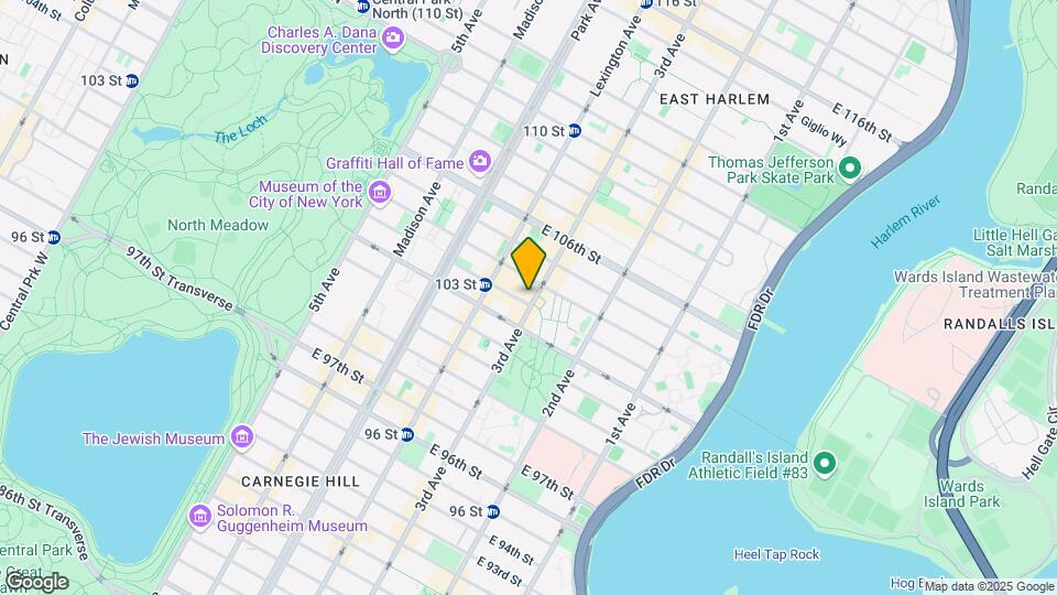 1870 3rd Ave Mapa y Detalles de la Ubicación