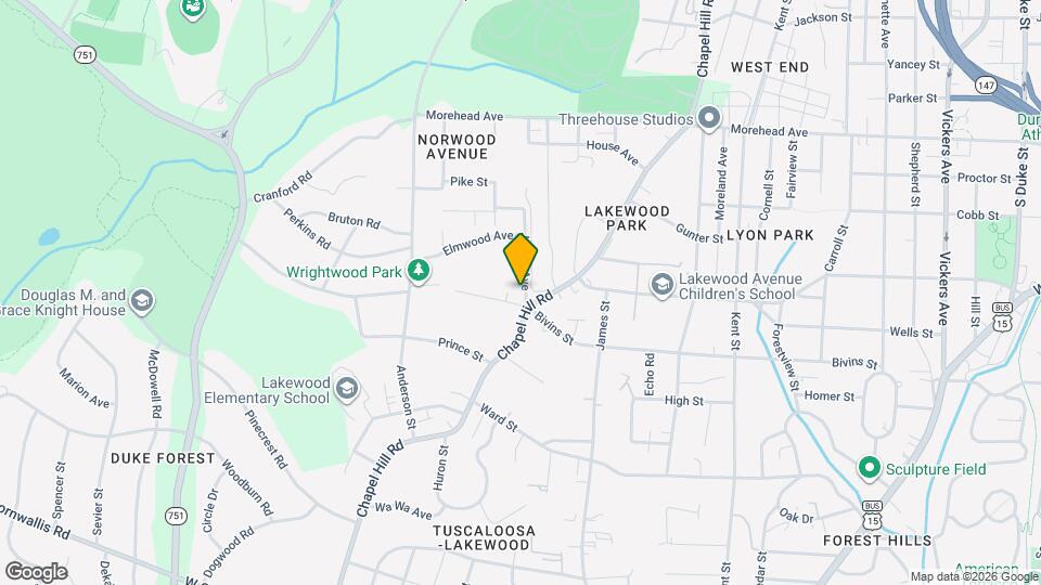 2024 Jersey Ave Map and Location Details