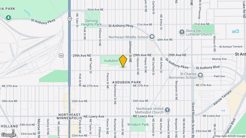 2802 Lincoln St NE, Unit Lincoln Map and Location Details
