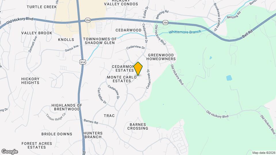 232 Cedarmont Cir Map and Location Details
