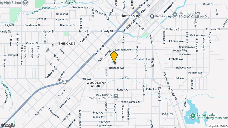 509 Dabbs St Map and Location Details