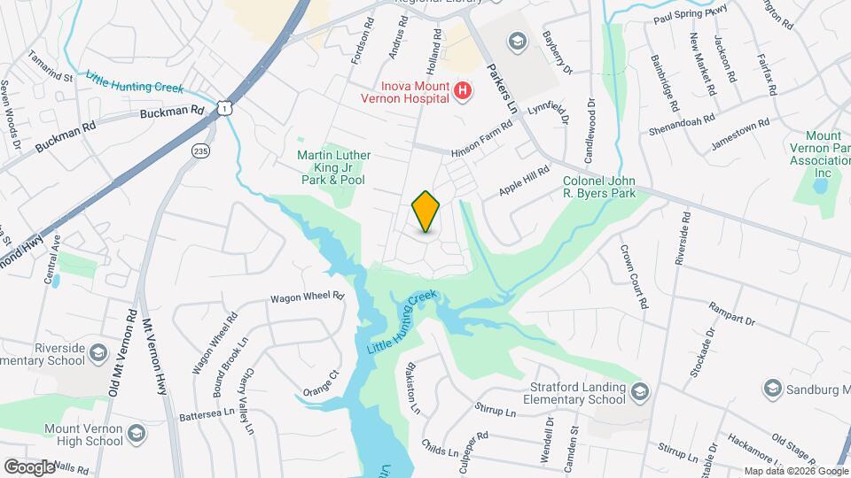 8243 Cedar Landing Ct Map and Location Details